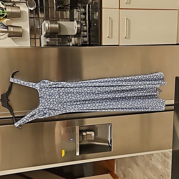 💕REFORMATION💕 Virgil Dress ~ Remi Blue Floral Print 0 NWOT - Picture 8 of 13